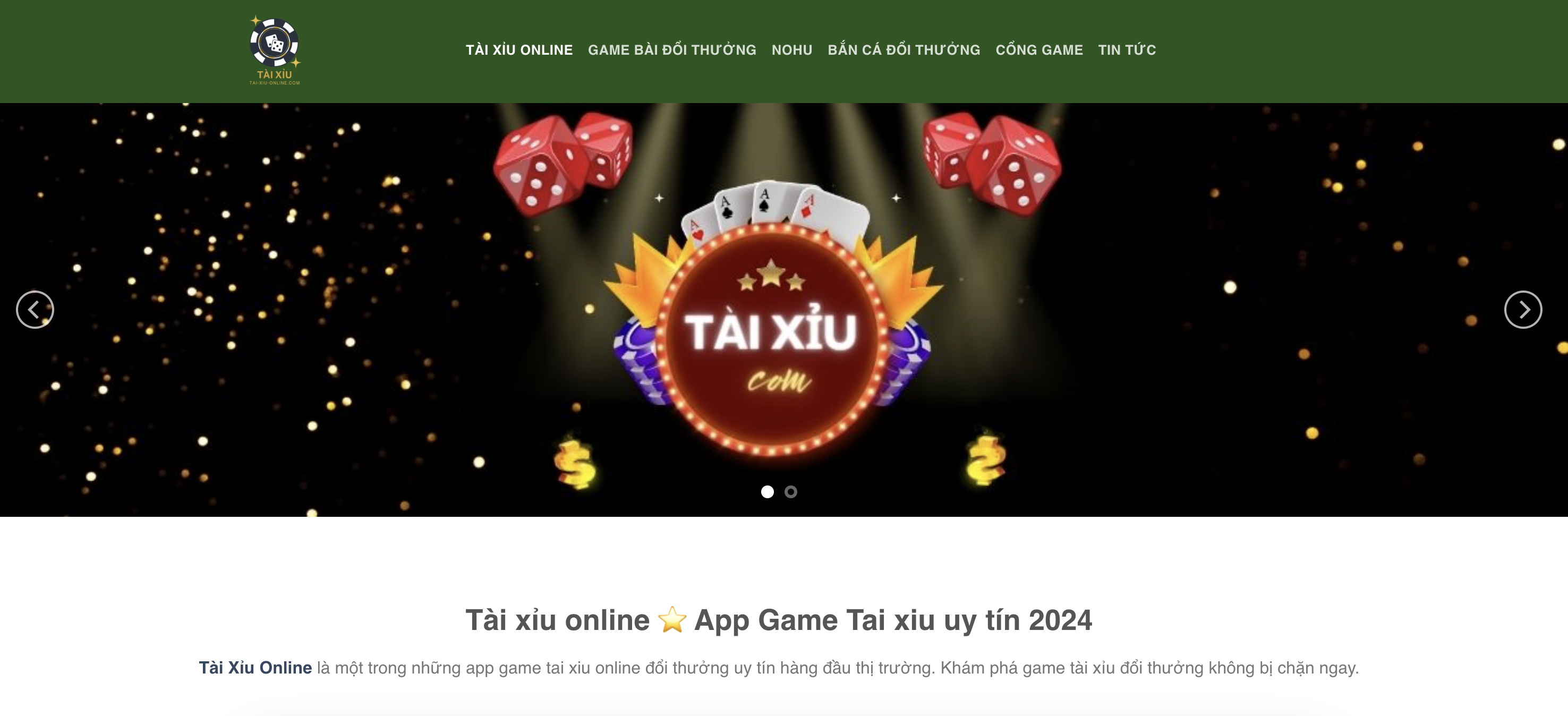 web tài xỉu online quay hũ đổi thưởng